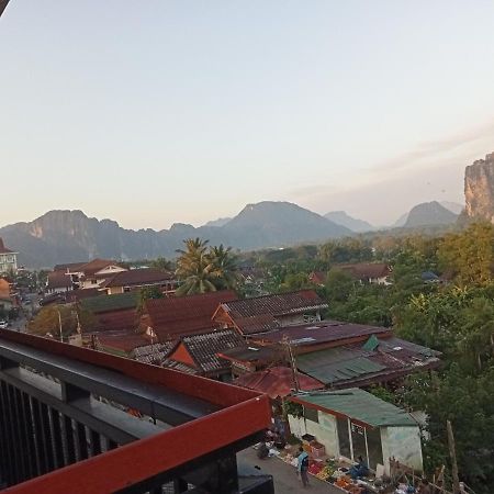 Bountang Mountain View Riverside Hotel Ванг-Виенг Экстерьер фото