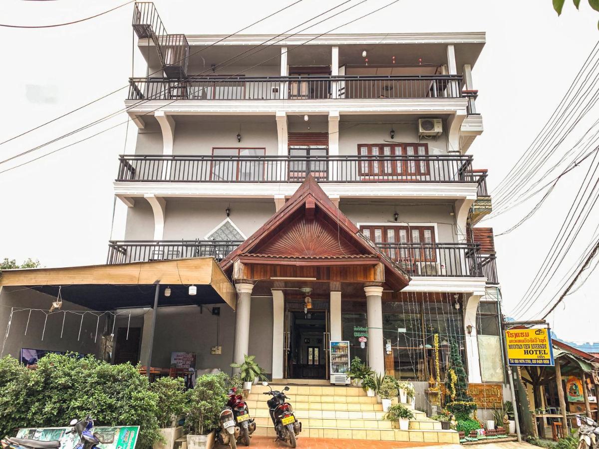 Bountang Mountain View Riverside Hotel Ванг-Виенг Экстерьер фото